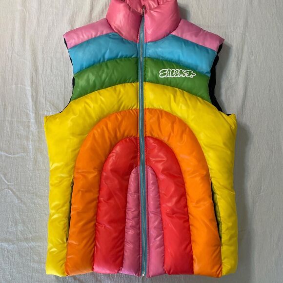 Salem 7 Other - Salem 7 rainbow puffer vest